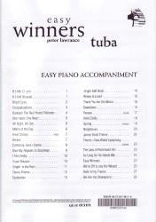 Lawrance: Easy Winners Tuba Piano Accompaniment