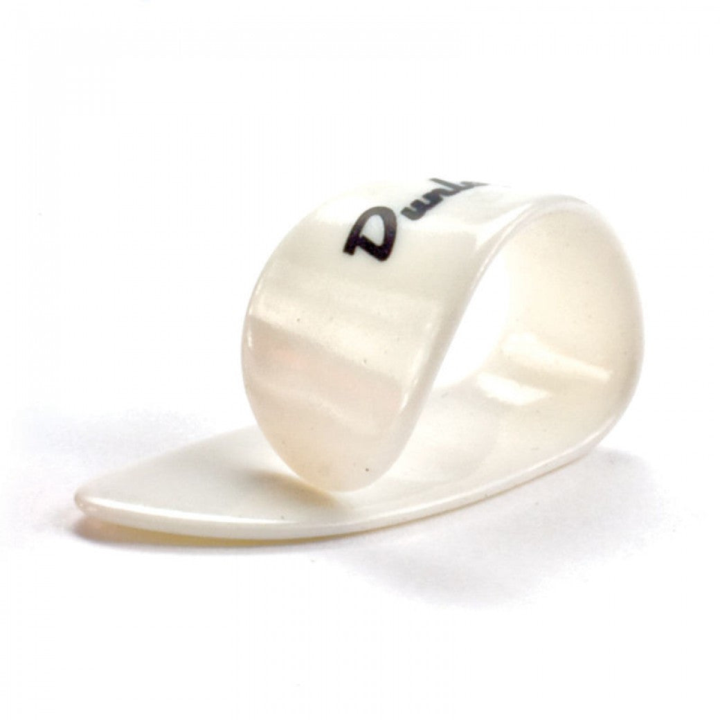 White Plastic Thumb Pick