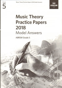 Music Theory Practice Papers 2018 Model Answers