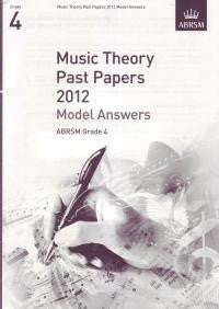 ABRSM Theory Model Answers Grade 4 2012