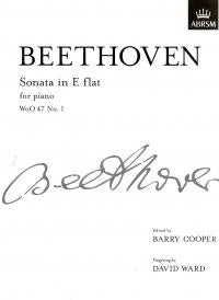 Beethoven: Sonata in Eb WoO47 No.1