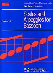ABRSM Bassoon Scales & Arpeggios Gds 1-8