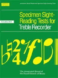 ABRSM Treble Recorder Sight Reading Gds 6-8