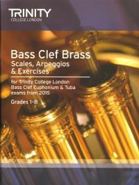 Trinity Bass Clef Brass Scales Grades 1-8