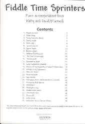 Fiddle Time Sprinters Piano Accompaniment