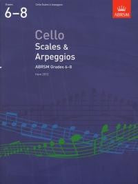 Cello Scales & Arpeggios Grades 6-8