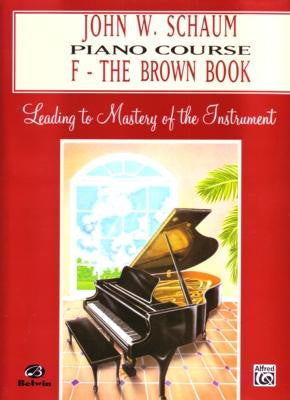 John W. Schaum Piano Course - (F) The Brown Book