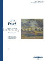 Apres un Reve Voie (low/medium/high) and Piano