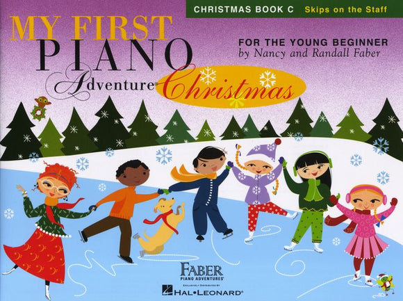 Nancy Faber/Randall Faber: My First Piano Adventure - Christmas (Book C - Skips On The Staff)