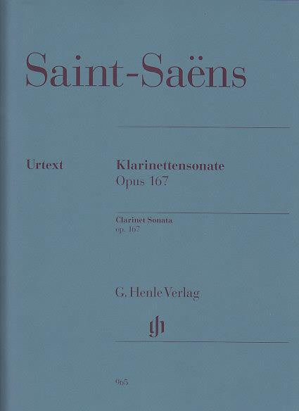 Saint-Saens: Clarinet Sonata Op.167