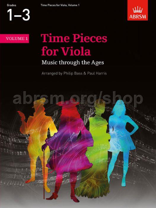 More Time Pieces for Viola Volume 1 - Grades 1-3