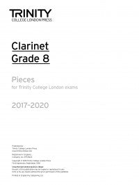 Trinity Clarinet Exams 2017-2020 (Part Only)