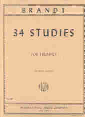 Brandt: 34 Studies for Trumpet