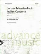 Bach, J.S.: Italian Concerto Saxophone Quartet