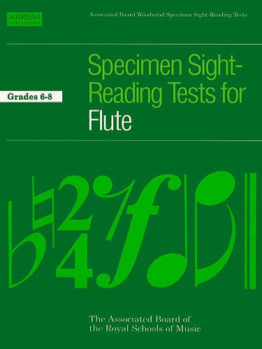 ABRSM Flute Specimen Sight Reading Gds 6-8