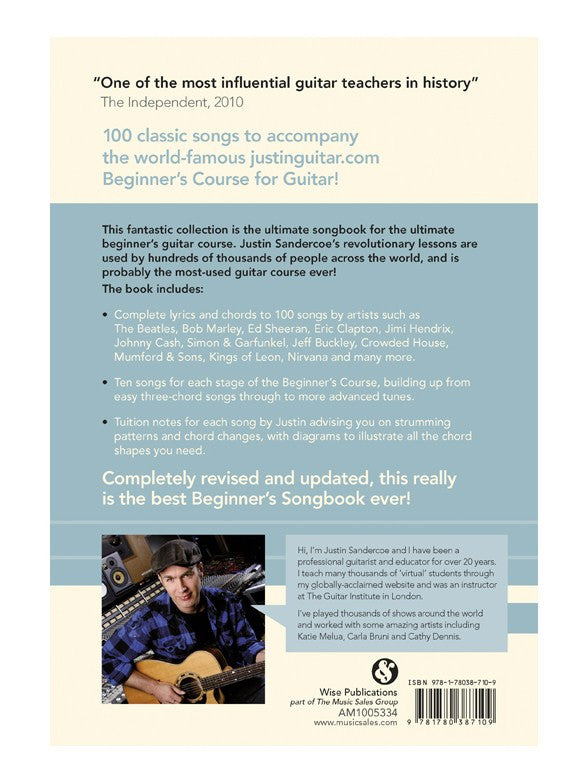 Justinguitar.com Beginner's Songbook: 2nd Edition (Spiral Bound)