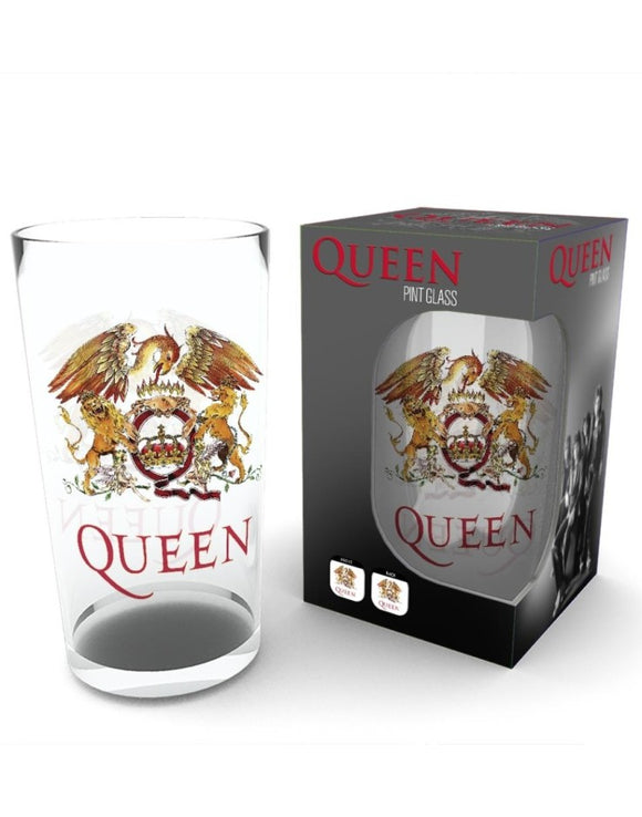 Queen Large Crest Glass (400ml)