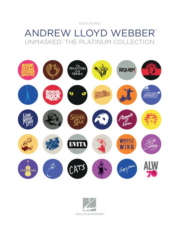 Andrew Lloyd Webber: Unmasked - The Platinum Collection (Easy Piano)