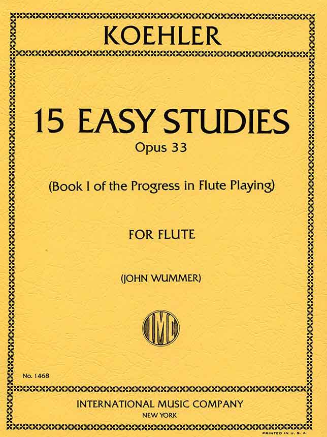 Koehler: 15 Easy Studies Op.33