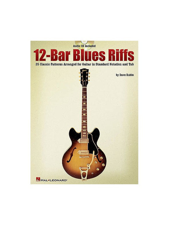 12-Bar Blues Riffs (Book And CD)