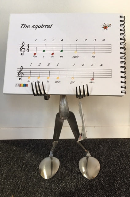 Recipe Card Stand - Spoon