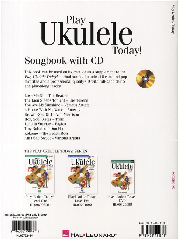 Play Ukulele Today! - Songbook