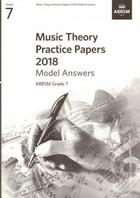 Music Theory Practice Papers 2018 Model Answers