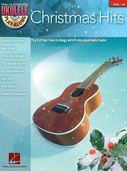 Ukulele Play-Along Volume 34: Christmas Hits (Book/CD)