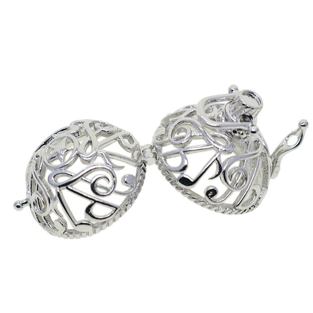Musical Symbol Beads Cage Pendant