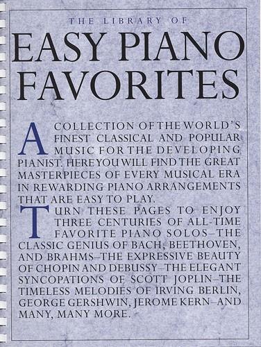 Library Of Easy Piano Favorites