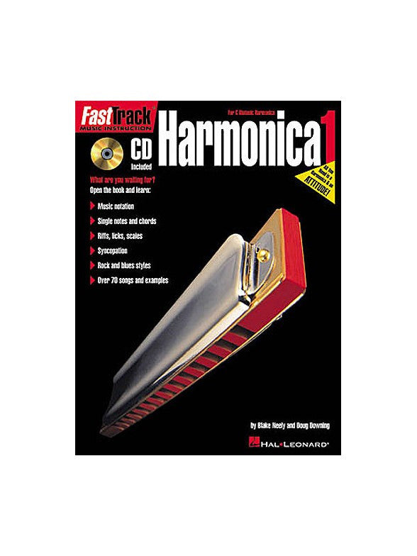 Fast Track: Harmonica - Book One