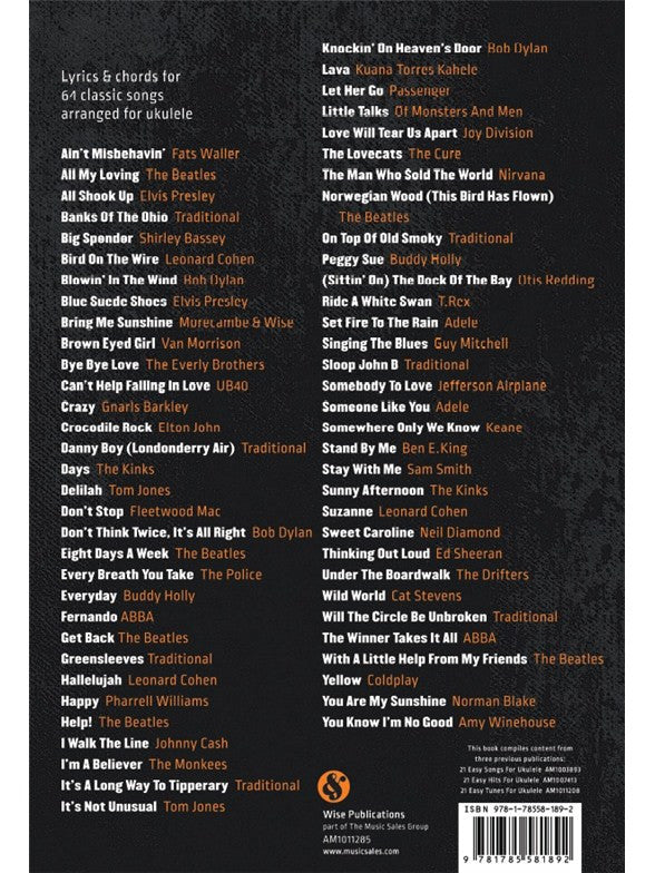 64 Easy Songs For Ukulele