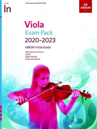 Viola Exam Pack 2020-2023, Initial Grade