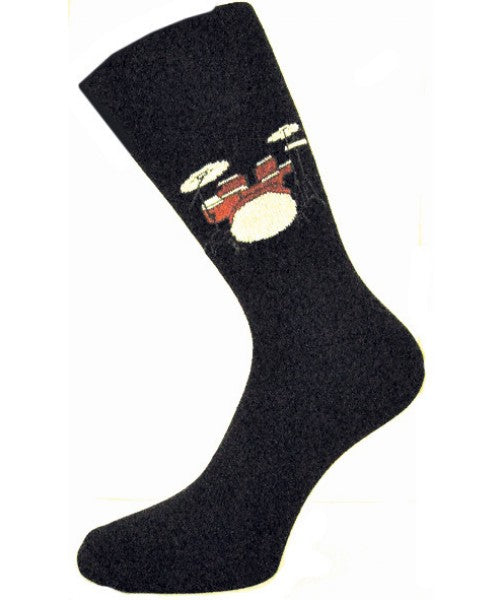 Drum Set Socks, Size 6-11