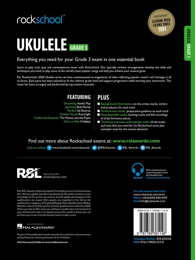 Rockschool Ukulele (2020)