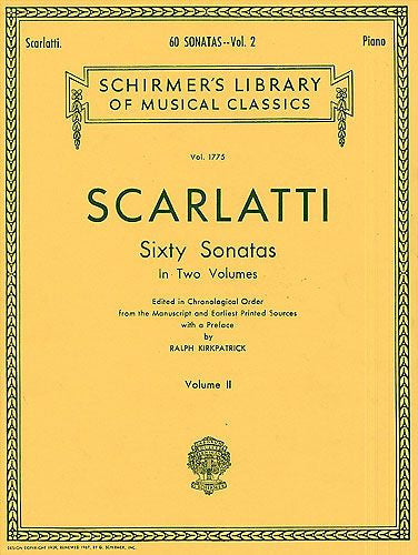 Scarlatti: Sixty Sonatas Volume 2
