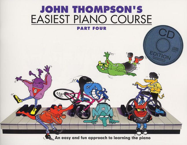 John Thompson's Easiest Piano Course - Pt Four CD