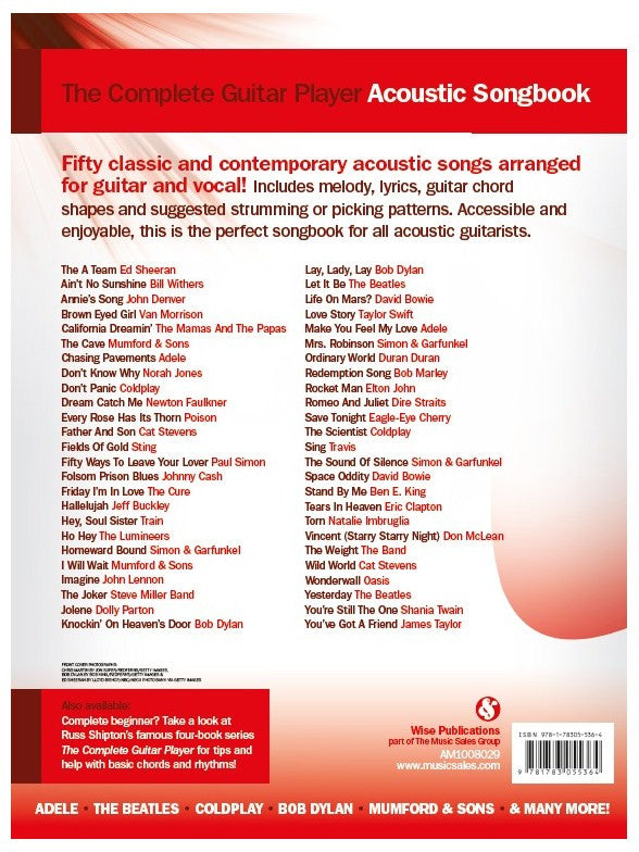 The Complete Guitar Player: Acoustic Songbook