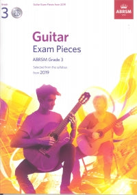 Guitar Exam Pieces From 2019 + Audio ABRSM