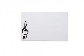 Cutting board G-clef white