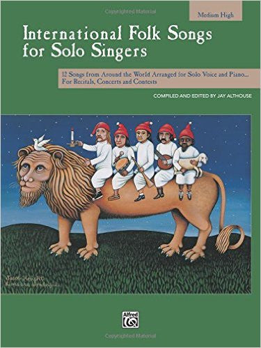 International Folk Songs for Solo Singers Med/High