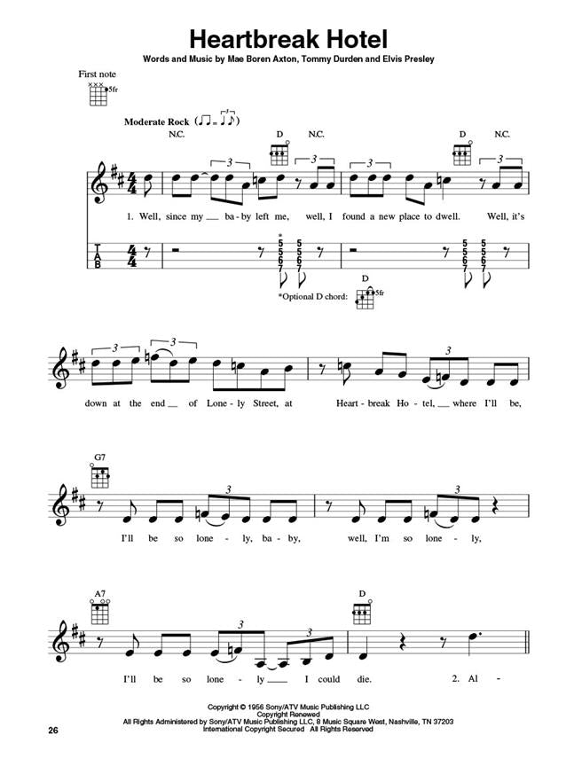 Elvis Presley for Ukulele