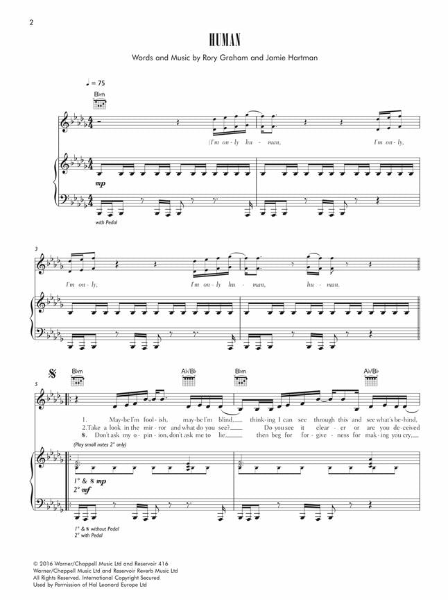 Human - Rag'n'Bone Man - PVG