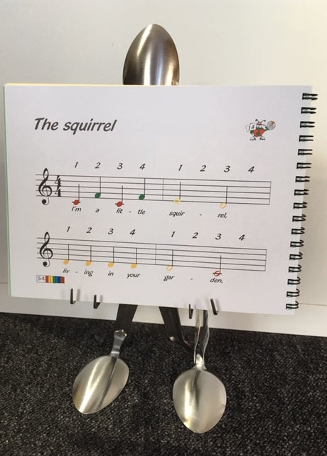 Recipe Card Stand - Spoon