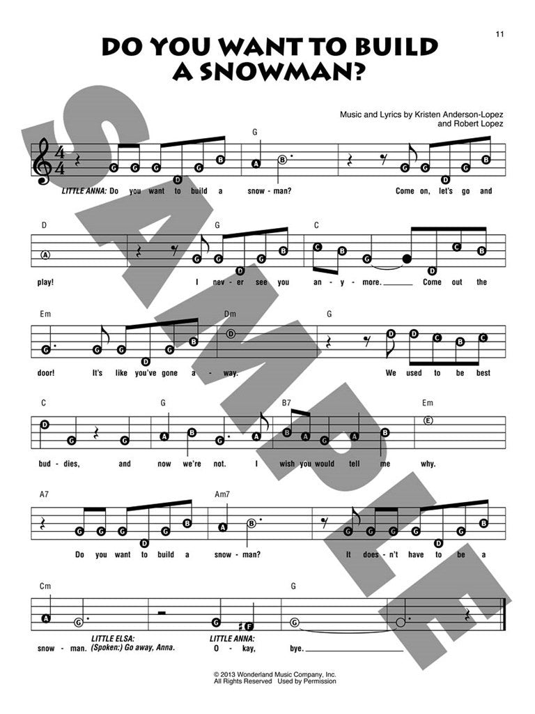 Frozen - Recorder Fun!