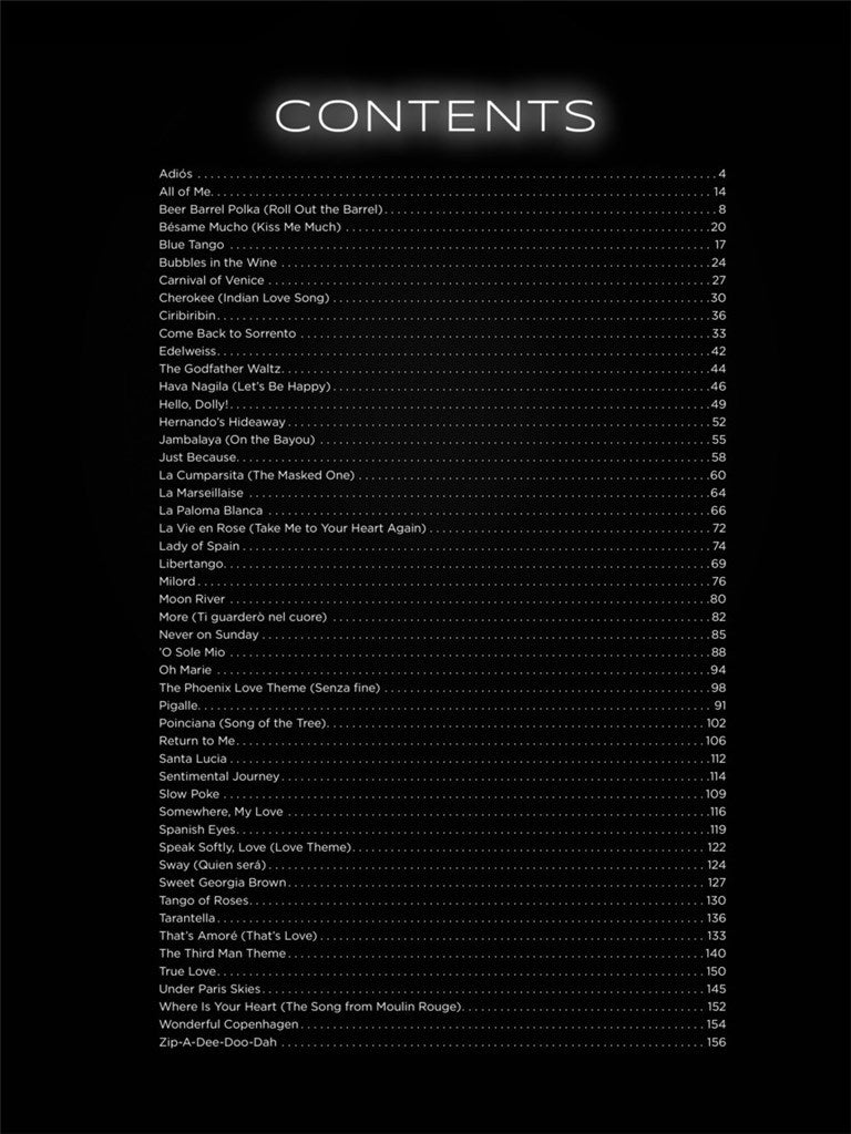 First 50 Songs You Should Play On The Accordion