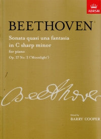 Beethoven Sonata Op27 No2 Cmin Moonlight
