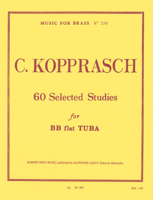 Kopprasch: 60 Selected Studies for Tuba