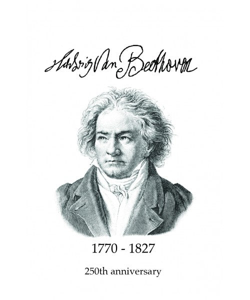 Beethoven 250th Anniversary Greetings Card