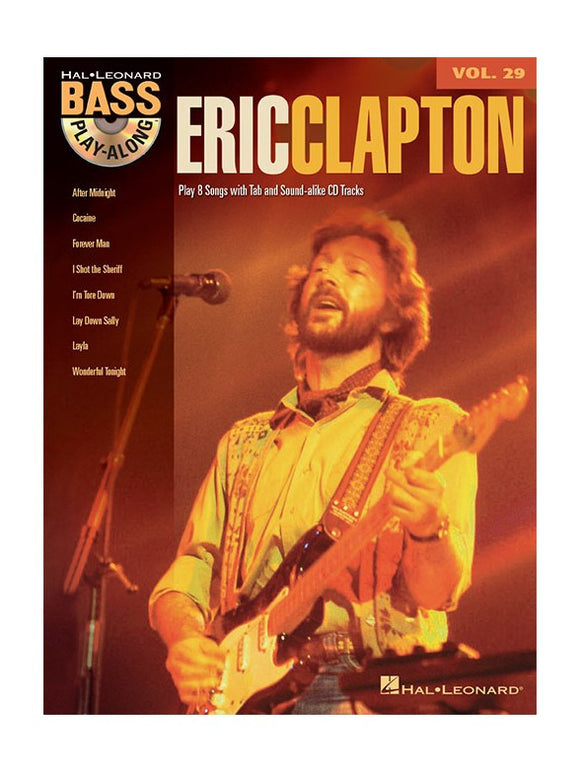 Bass Play-Along Volume 29: Eric Clapton (Book/CD)